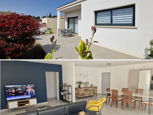 Villa Calme et moderne de 110m² sur un terrain de 400m² Calme sur Narbonne - Crabit