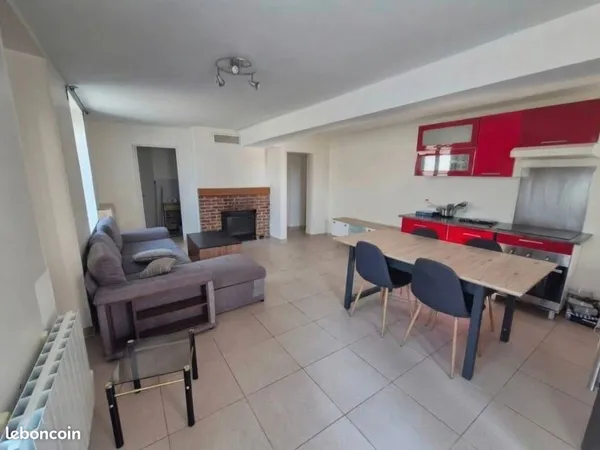 Appartement 3 pièces meublé 59 m² - 2 places de parking - Proche transports