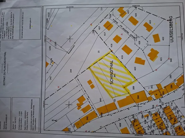 Terrain de loisir 1500m²