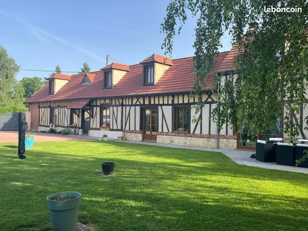Maison de campagne atypique type longère
