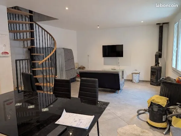Maison individuelle T4 avec garage et jardin Loire sur Rhône