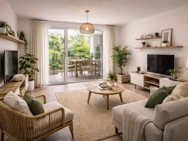 LE BONHEUR EN GRAND ! SUPERBE 4 PIÈCES AVEC BALCON & PARKING