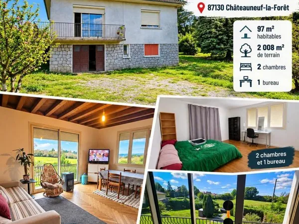 Maison sur sous-sol total avec locataire
