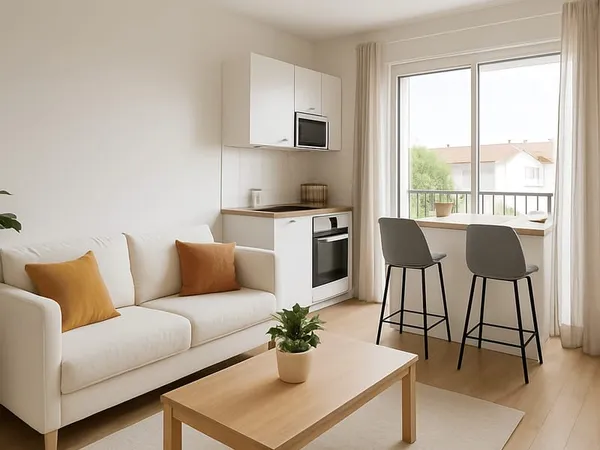 Appartement 2 pièces 42 m²
