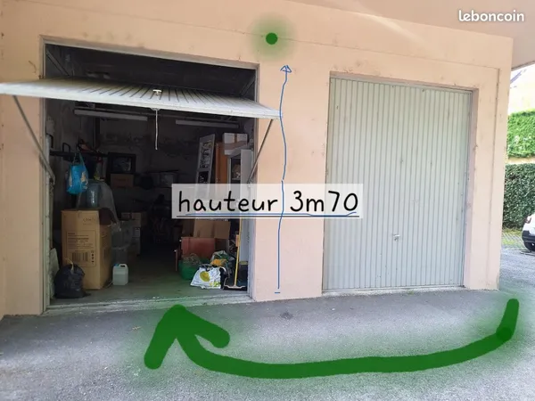 Garage - Albigny Barattes - grand volume