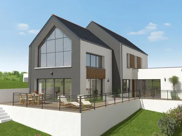 Projet de construction d'une maison 230 m² avec terrain à ROMAGNE (35)