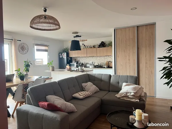 Chambre 10m² dans colocation T4 meublée - Quartier Souillarderie / Parc Potager (44300 Nantes)