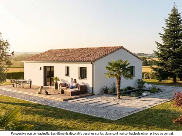 Maison 3 pièces 70 m²