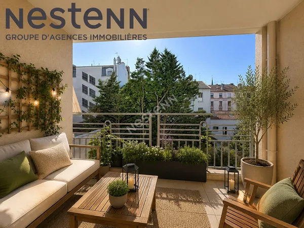 Appartement T3 à rénover -Balcon - Commerces - Metro - Bus