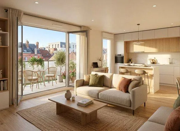 Appartement 2 pièces 48 m²