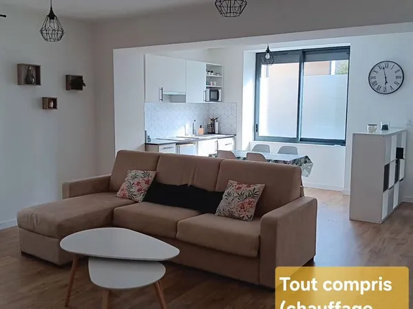 Grand T2 tout compris - Eau Gaz Elec Wifi