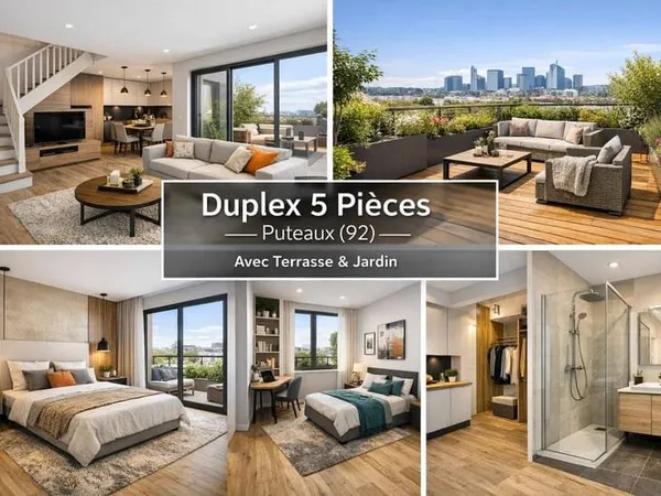 Duplex 5 pièces 119 m²