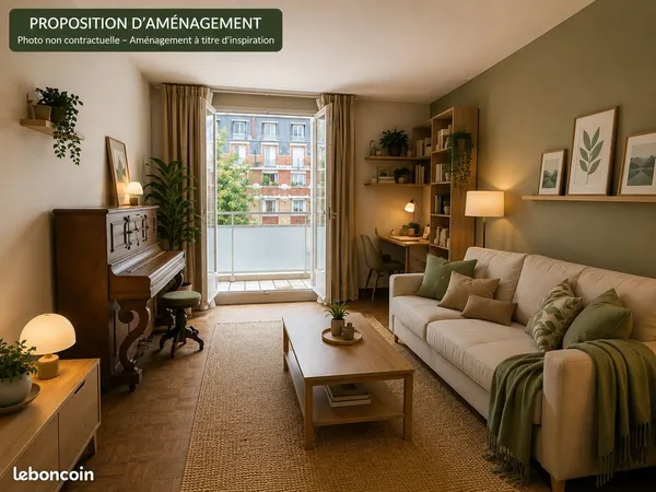 Appartement 1 pièce 33 m²