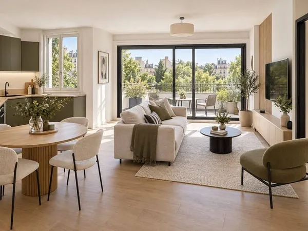 Appartement 2 pièces 45 m²