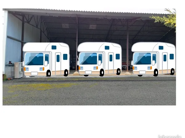 Hivernage de camping-cars, caravanes, véhicules
