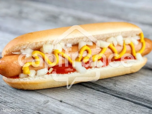 Commerce restauration rapide, snack 22 m²