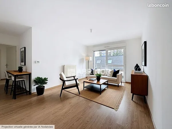 Appartement 3 pièces 59 m²
