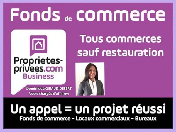 Boutique 1 pièce 20 m²