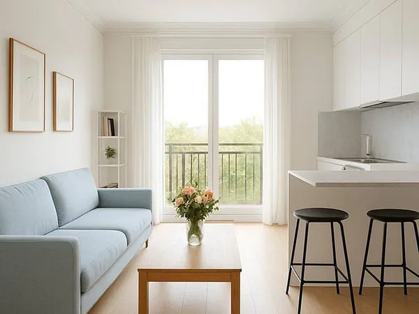 Appartement 2 pièces 43 m²