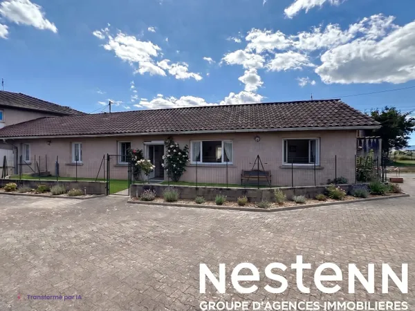 A vendre : Maison plain pied 3 chs - 69220 BELLEVILLE EN BEAUJOLAIS
