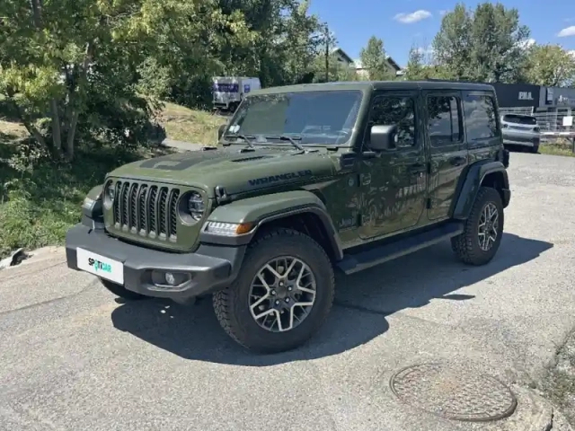 Jeep Wrangler unlimited 2.0 t 380ch 4xe 80th anniversary command-trac