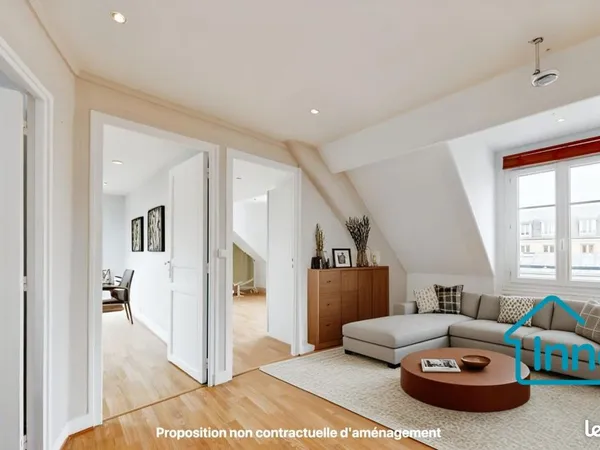 Appartement 3 pièces 58 m²