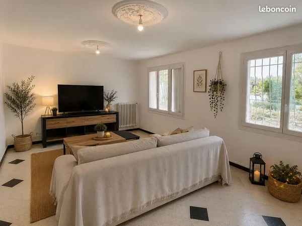 À louer - T4 de 74 m² avec jardin et terrasse