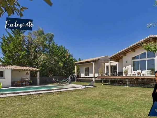 Maison coup de coeur  Calme, volumes, piscine