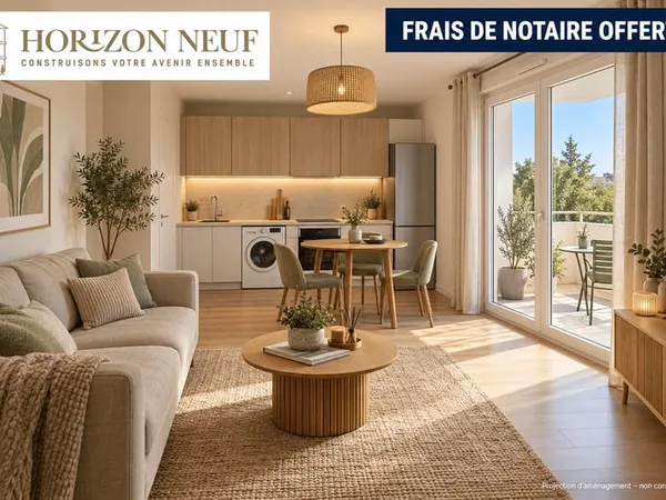 Appartement 2 pièces 45 m²