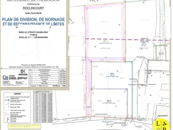 Terrain 1521 m²