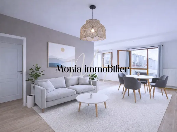 Appartement 3 pièces 63 m²