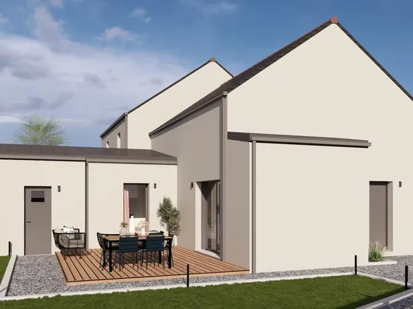 Terrain + maison 84 m²