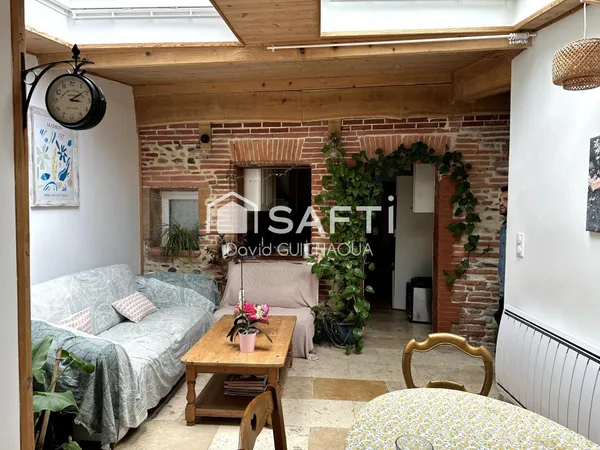 Toulousaine 180m² avec deux espaces de vie indépendants à Saubens