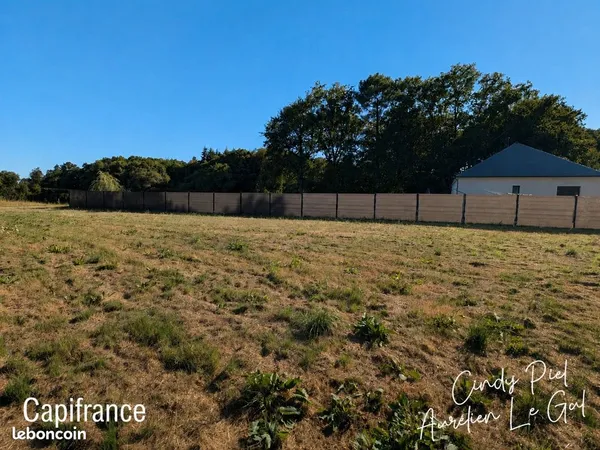 Terrain 1 000 m² Carentoir