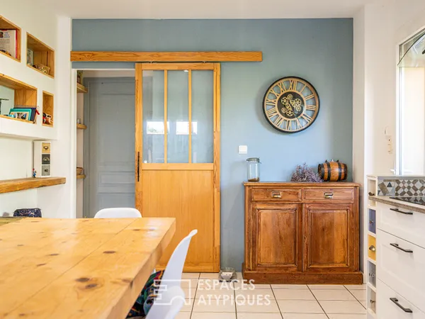 Maison familiale avec terrasse et garage