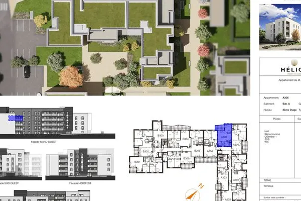 Appartement meublé 2 pièces 48 m²