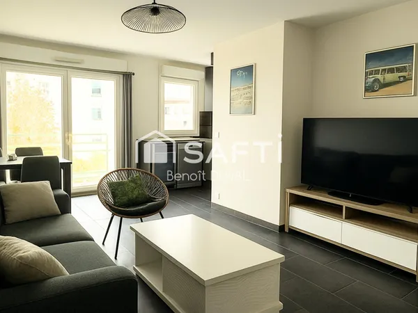T2 lumineux avec 2 terrasses + parking - Pau