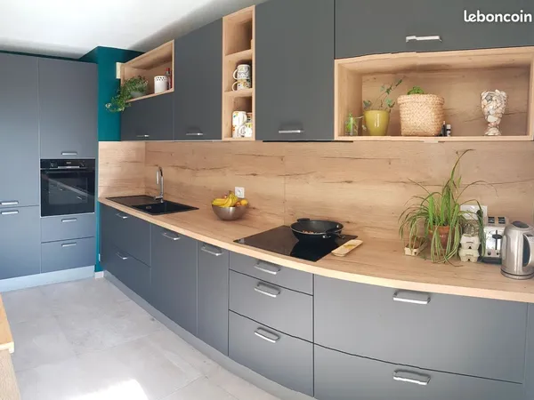 Superbe T3 meublé + garage + balcon 11m² - Lyon 7 Garibaldi / vue sur le parc Blandan