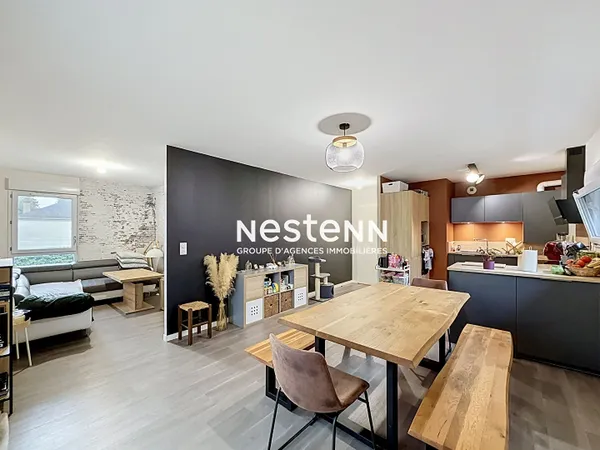 Joué-lès-Tours Centre - Bel appartement de 66 m² avec balcon et parking