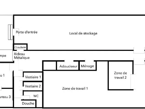 Local 470 m² LIMOGES