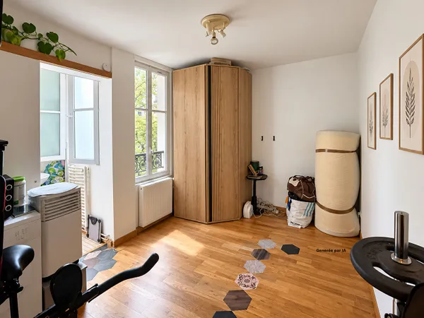 Studio 1 pièce 14 m²
