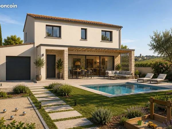 Canet - Villa familiale avec piscine à 15 min de Narbonne