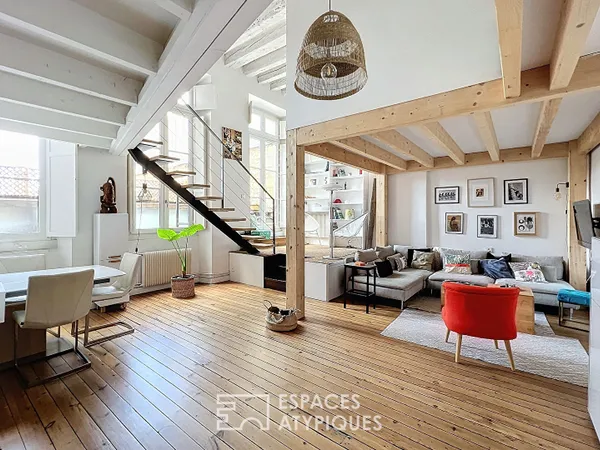 Appartement avec grande terrasse sur les quais