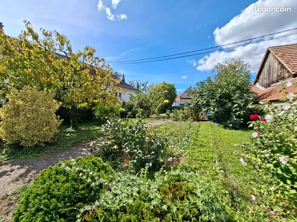 Terrain constructible 490 m² à Gerstheim (67150) - Libre d'architecte