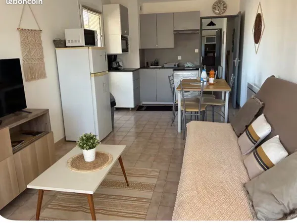 T3 cabine lumineux 100m plage /Terrasse/Parking