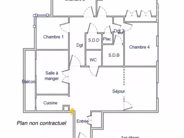 Appartement 6 pièces 120 m²
