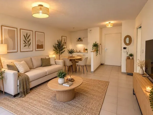 Appartement 2 pièces 44 m²