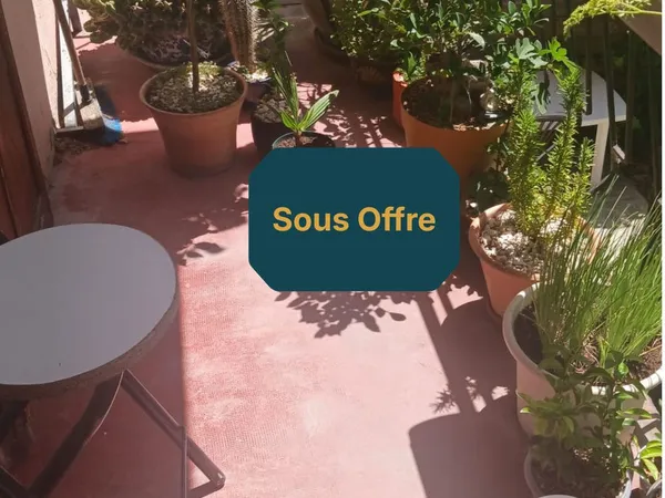 Appartement T3 de 45.12M² avec balcon et jardin 6m², Carnoules