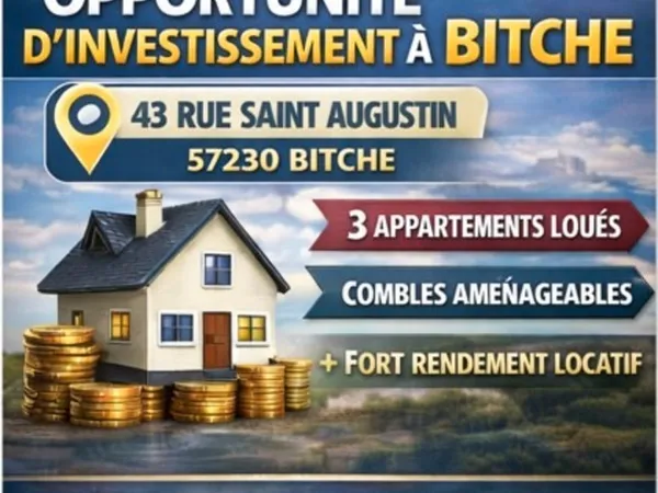 Immeuble de rapport 134 m²