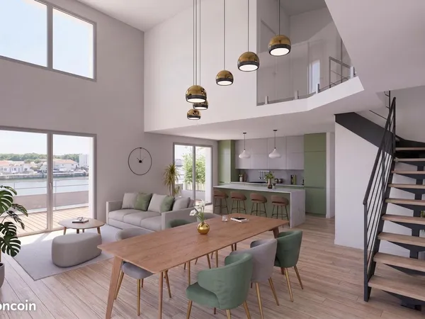 Appartement T3 lumineux 88m² avec terrasse